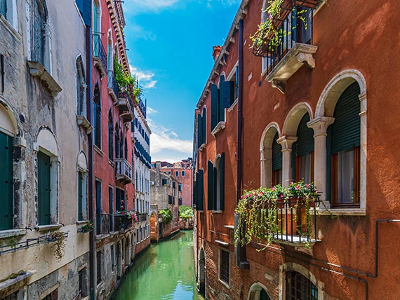 Venice: where every canal whispers romance and history in every gondola ride.